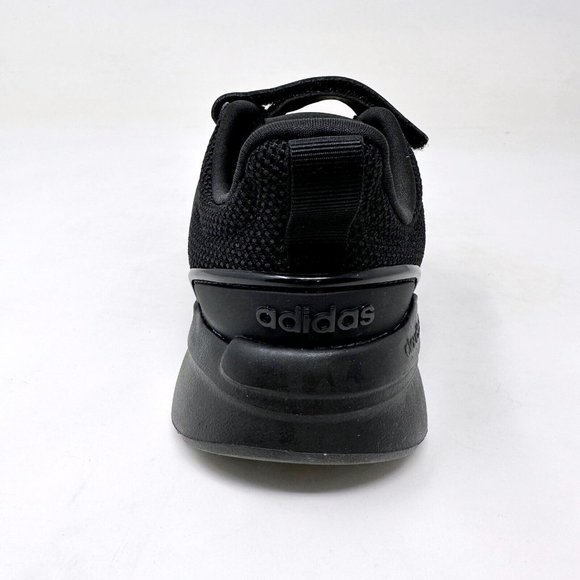Adidas Racer TR21 C Triple Black Kids Youth Running Trainers GZ9128 - Picture 5 of 6